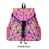 Luminous Women's Backpack Drawstring School Bag