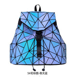 Luminous Women's Backpack Drawstring School Bag