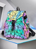 Luminous Women's Backpack Drawstring School Bag