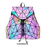 Luminous Women's Backpack Drawstring School Bag