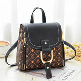 Single Shoulder Portable Version Print Backpack for Women