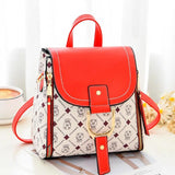Single Shoulder Portable Version Print Backpack for Women