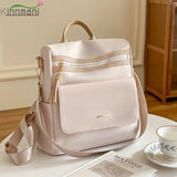 Large Capacity Anti-Theft Nylon Backpack for Women