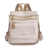 Large Capacity Anti-Theft Nylon Backpack for Women