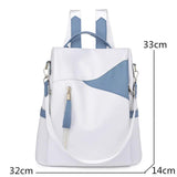 Women Large Capacity Shoulder Bag Girls School Backpack Travel Bag