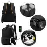 Anime Berserk School Bag Backpack USB Teenagers Backpack Kids Bag