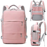 Women Travel Backpack Water Repellent Anti-Theft Daypack Bag USB Port