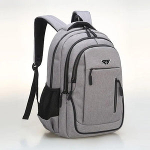 Men USB Charging Laptop Backpack 15.6inch High School College Student Travel Bag