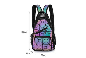 Luminous Backpack Geometric Bag Shoulder bag