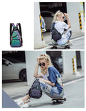 Luminous Backpack Geometric Bag Shoulder bag