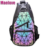 Luminous Backpack Geometric Bag Shoulder bag