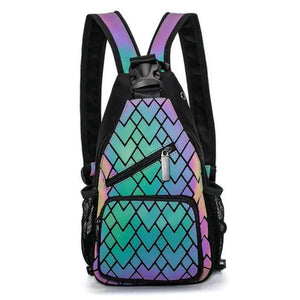 Luminous Backpack Geometric Bag Shoulder bag