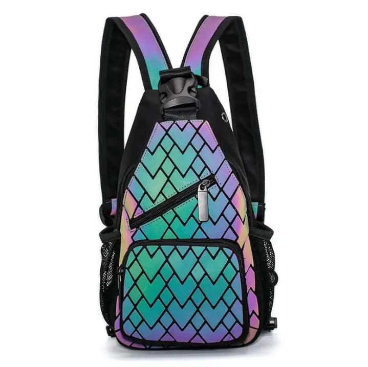 Luminous Backpack Geometric Bag Shoulder bag