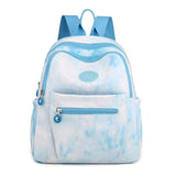 Plaid Printing Travel Women Backpack Casual Double Shoulder Bags