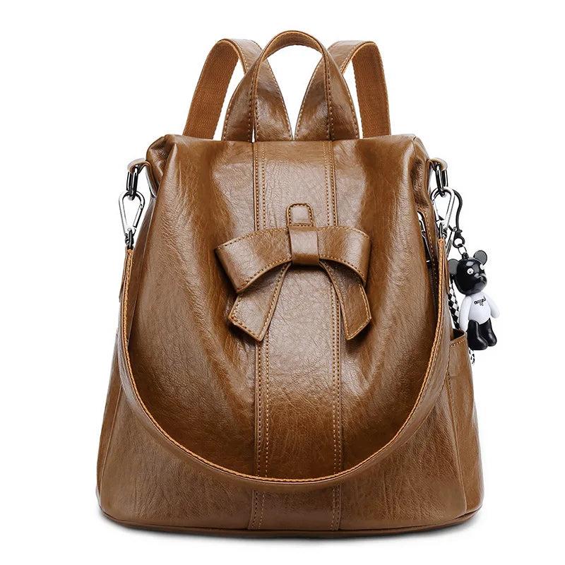 Anti-theft Bow Backpack Travel Bag Spring Summer