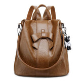 Anti-theft Bow Backpack Travel Bag Spring Summer