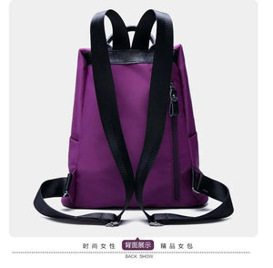 X-Online female nylon backpack travel bag