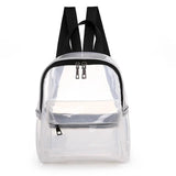 Clear PVC Mini Backpack for Teen Girls