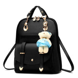 Women Leather Backpack Female Backpack PU leather Women