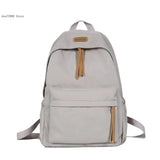 Women's Nylon School Backpack for Teen Girls