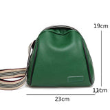 Women Leather Shoulder Bag Crossbody Handbag Tote Cowhide Bolsas