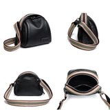 Women Leather Shoulder Bag Crossbody Handbag Tote Cowhide Bolsas