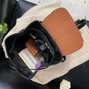 Women Backpack High PU Leather Rucksack Bagpack