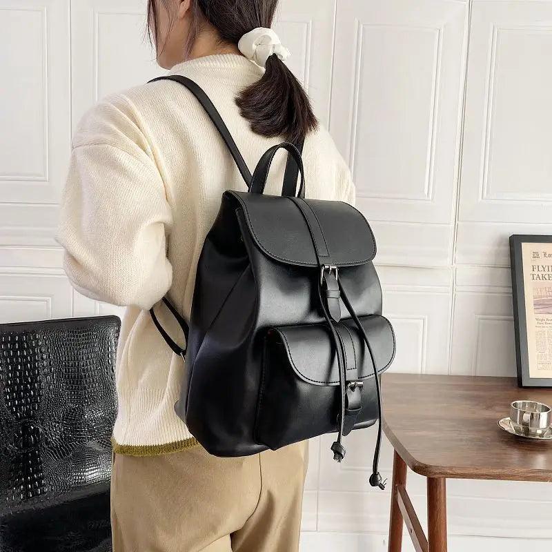 Women Backpack High PU Leather Rucksack Bagpack