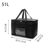 51L XL Thermal Food Bag Cooler Takeaway Backpack Insulated Fresh Keeping