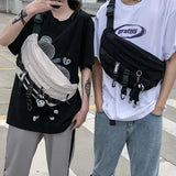 Japanese Tooling Chest Bag Casual Shoulder Bag