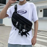 Japanese Tooling Chest Bag Casual Shoulder Bag