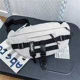 Japanese Tooling Chest Bag Casual Shoulder Bag