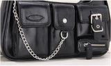 Women Underarm Bag PU Leather Female Purse and Handbag