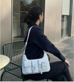 Women Underarm Bag PU Leather Female Purse and Handbag