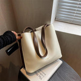 Spring Row PU Large Capacity Women's Handbag