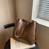 Spring Row PU Large Capacity Women's Handbag