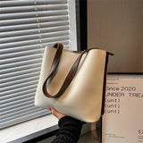 Spring Row PU Large Capacity Women's Handbag
