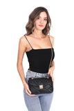 Quilted Chain Strap Hand & Shoulder Bag for Women