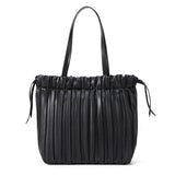 Large Capacity Bucket Handbags PU Leather Women's Totes Bag