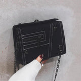 Tide Autumn & Winter Frosted Box Bag Chain Small Bag