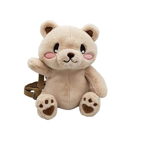 Bear Backpack Girl Doll Plush School Bag Shoulder Bag