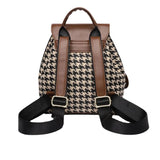 PU Leather Travel Female Shopping Backpack Student Schoolbag