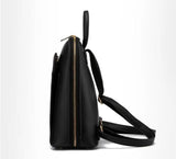 PU Leather Backpack Women Teenage Girls School Shoulder Bag Female Backpacks