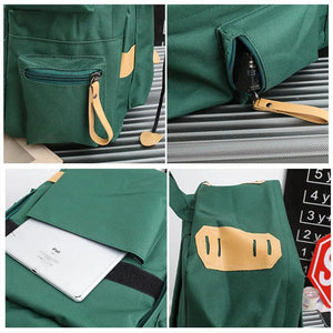 Large Capacity Multi-Pocket Backpack for Couples Traveling