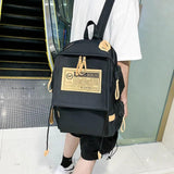 Large Capacity Multi-Pocket Backpack for Couples Traveling