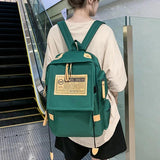 Large Capacity Multi-Pocket Backpack for Couples Traveling