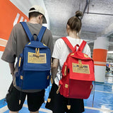 Large Capacity Multi-Pocket Backpack for Couples Traveling