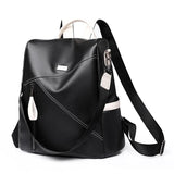 PU Women Backpack Anti-theft School Bag Large Capacity