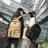 Women Boy Backpack High Female Student College School Bag Teenage Girls Laptop