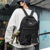 Women Boy Backpack High Female Student College School Bag Teenage Girls Laptop